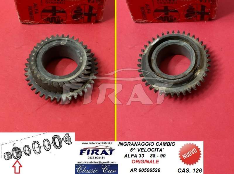 INGRANAGGIO CAMBIO ALFA 33 5^V. (60506526)